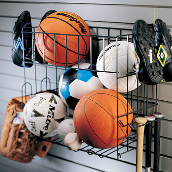 Organized Living - Schulte  7115-5070-50 Multi Sports Rack & Basket